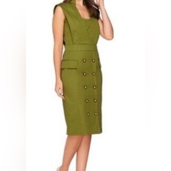 G.I.L.I. Dresses & Skirts - NWOT G.I.L.I Olive military style dress